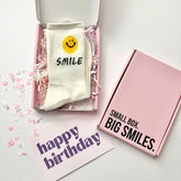 Smiley Socks Gift Box
